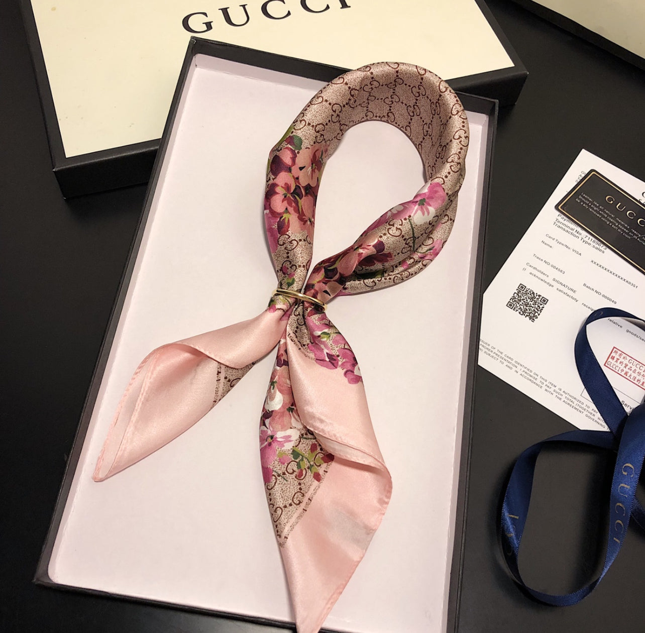 Silk Scarf GG (Pre Order)