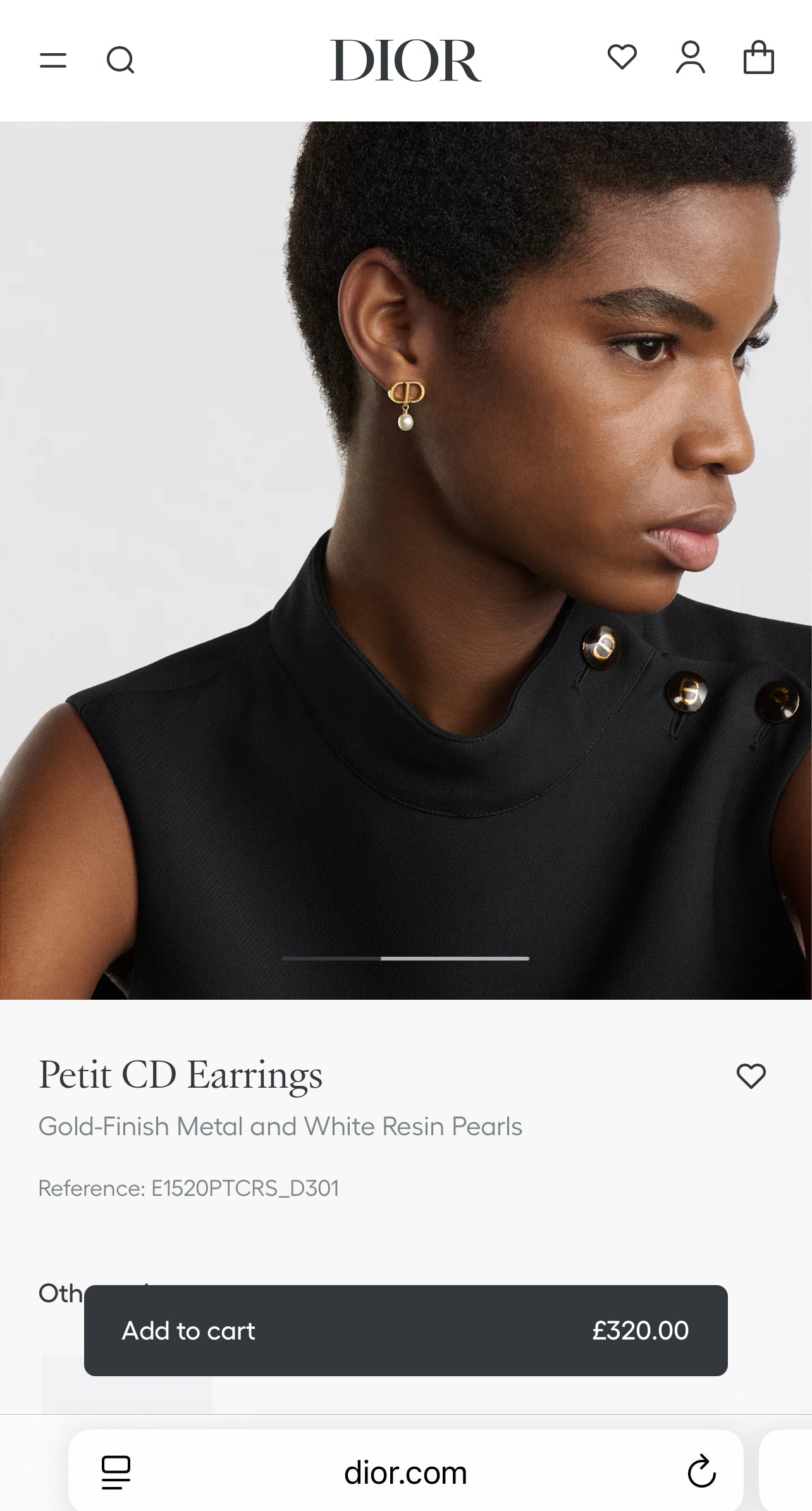 CD Dangly Pearls