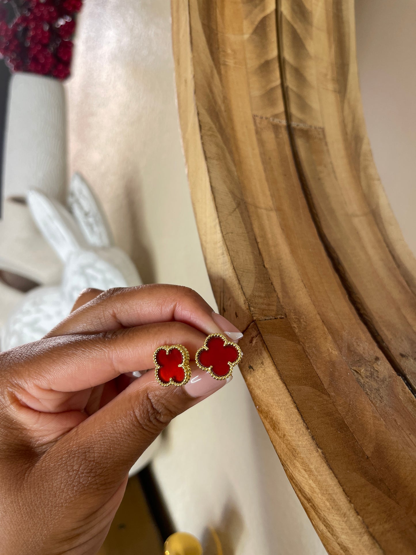 Clover Studs - High Quality