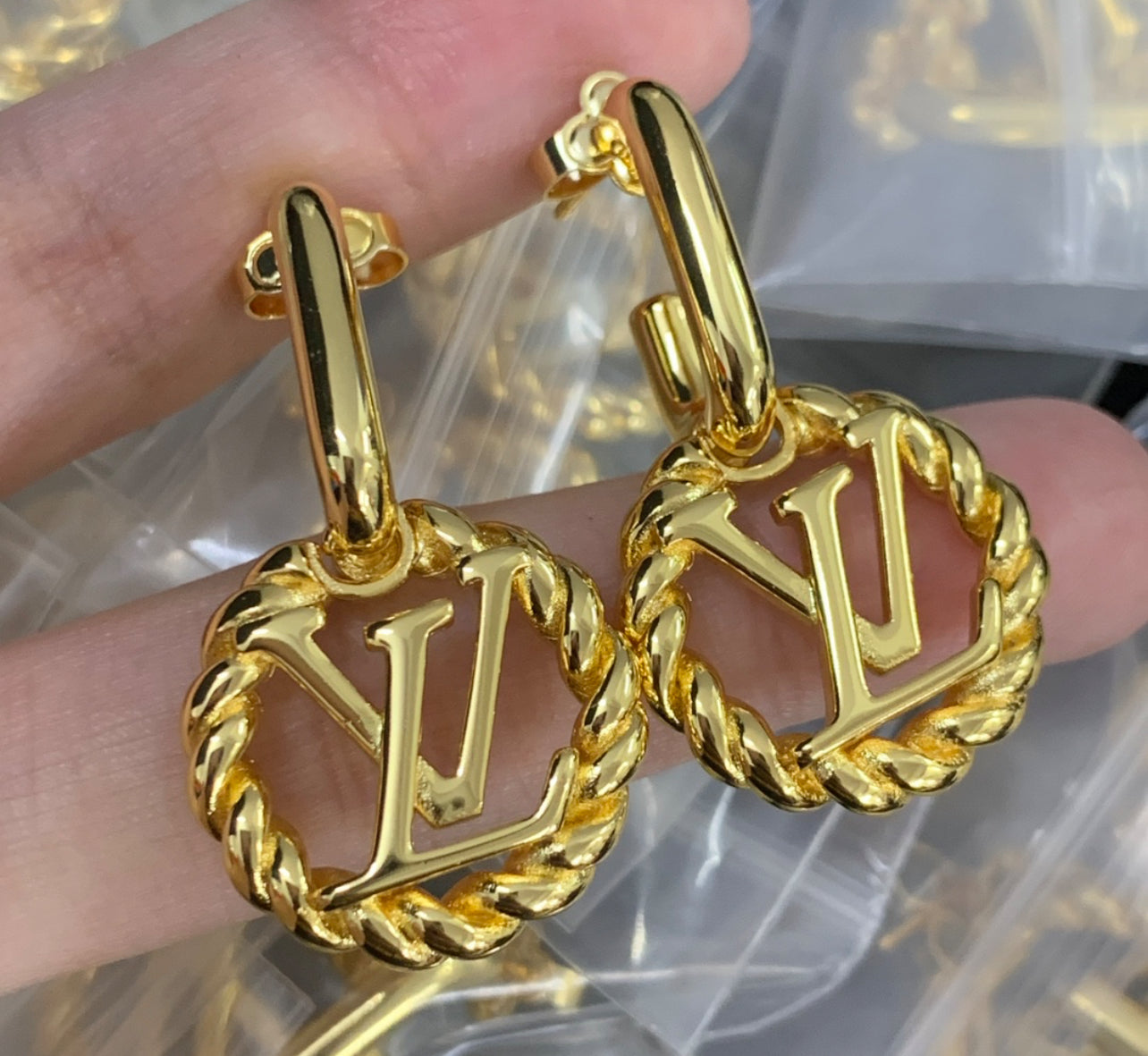 LV Nautical Earrings