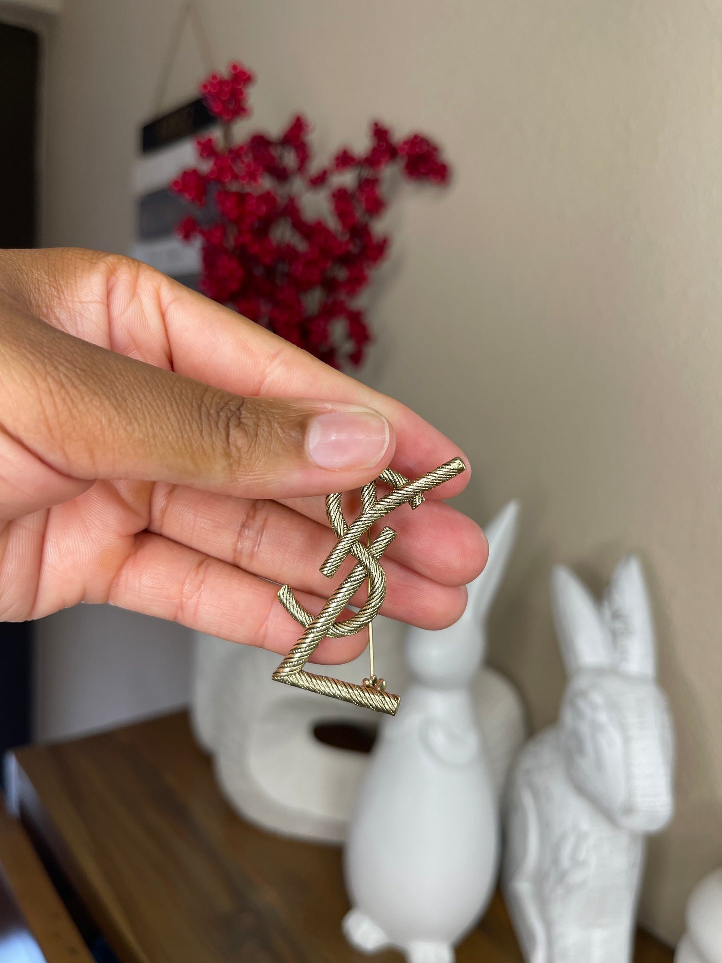YSL Brooch