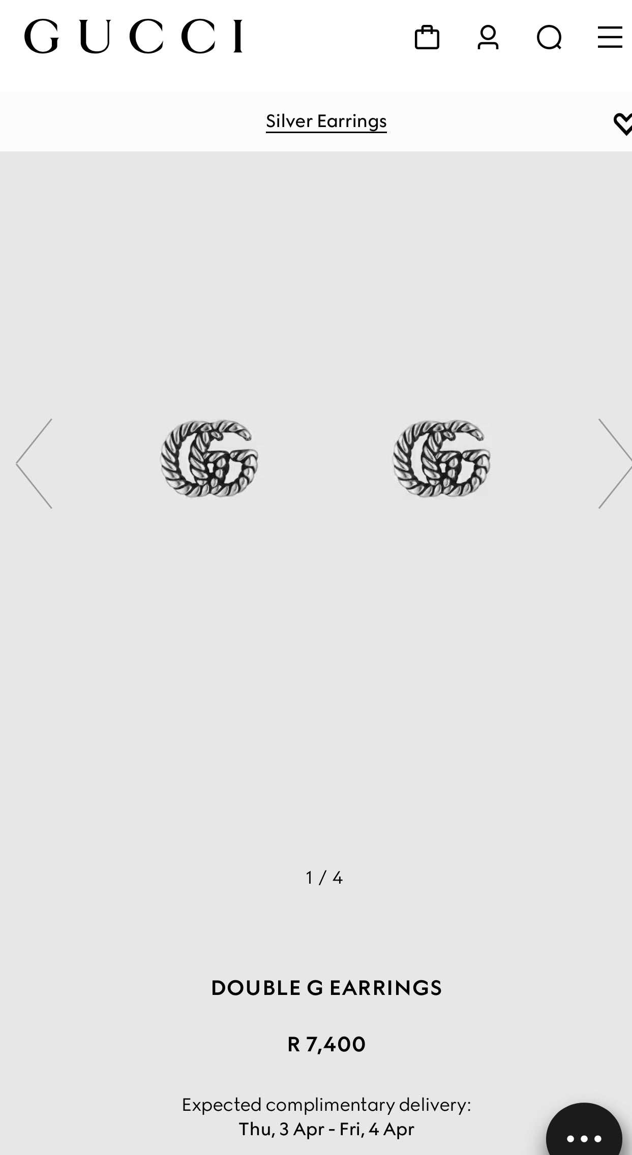 NEW Double G silver (Pre Order)