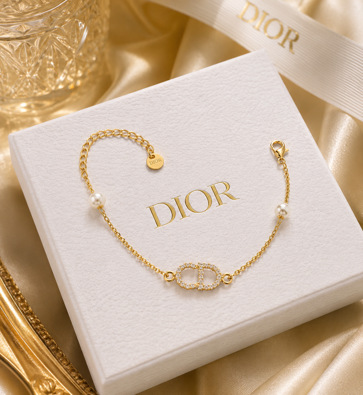 Dainty CD Bracelet (Pre Order)