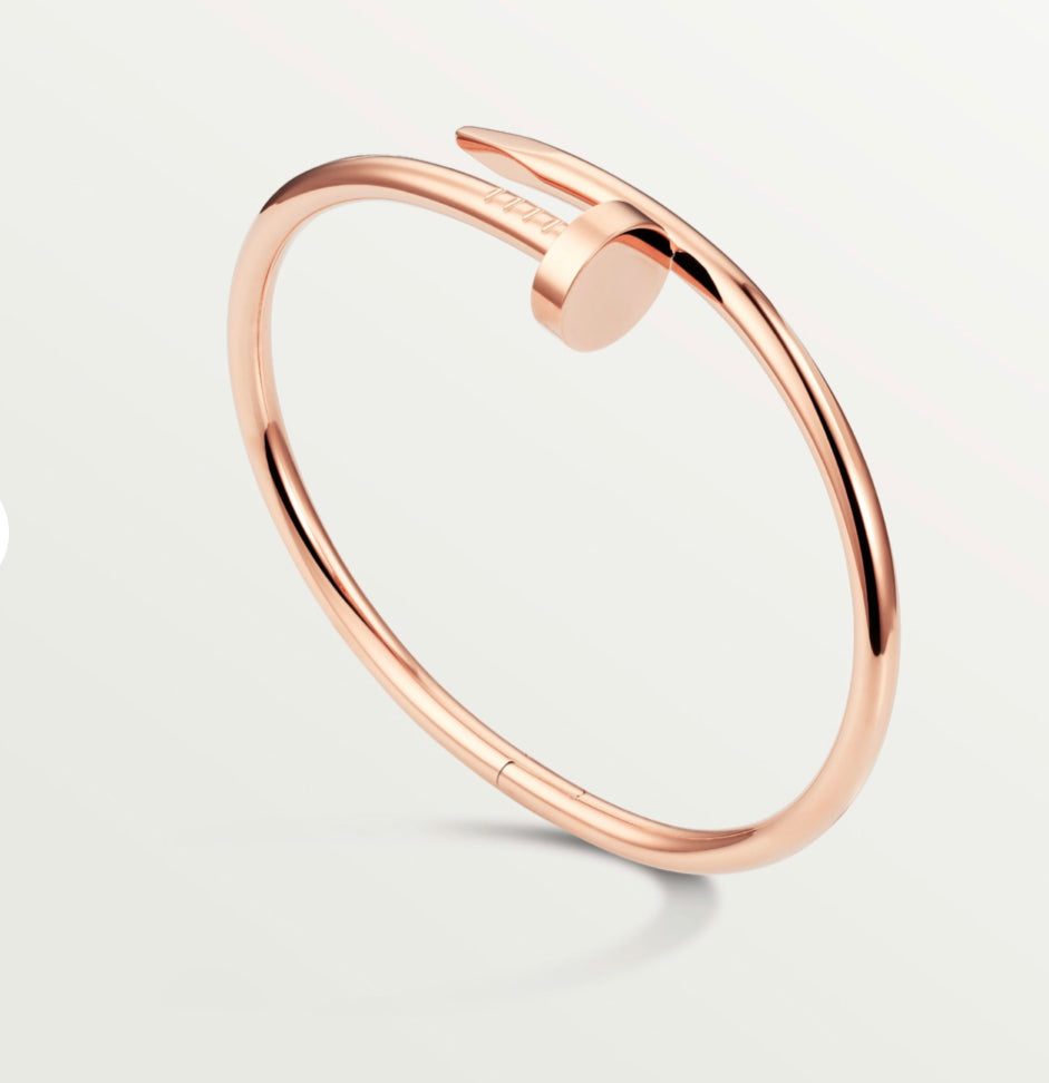 Rose gold Nail Bracelet