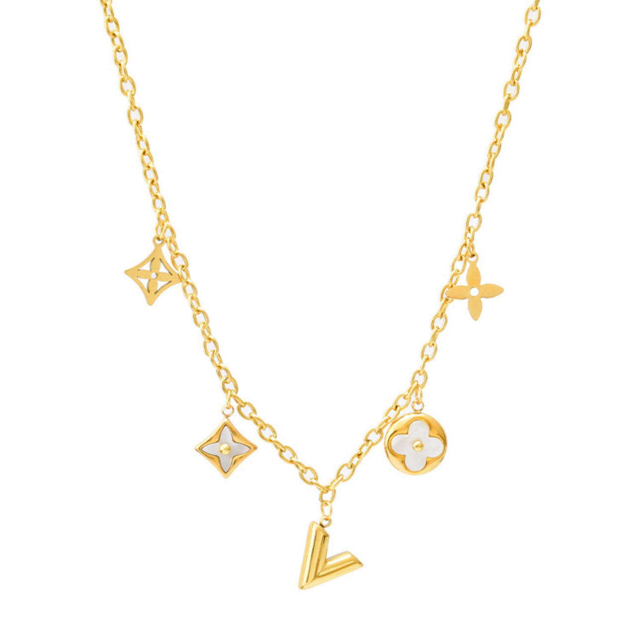 Louis Vuitton Halskette Damen Golden Company