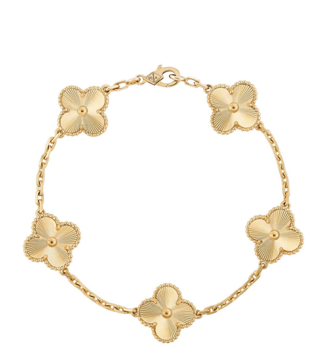 Gold Clover Bracelet