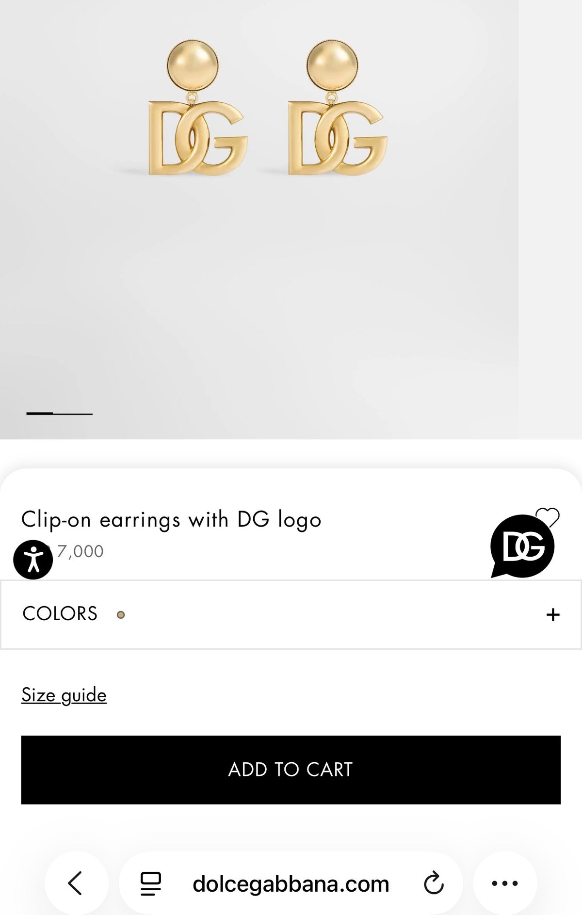 D&G Logo Hoops (Pre Order)