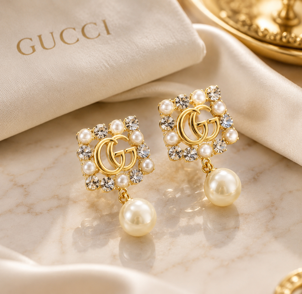 NEW GG Pearl Earrings (Pre Order)