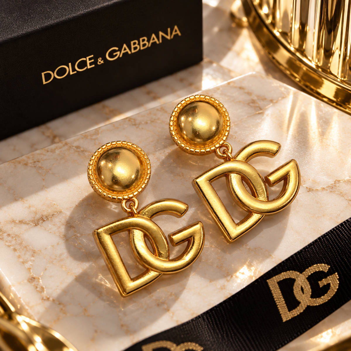D&G Logo Hoops (Pre Order)