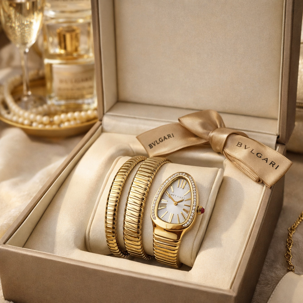 BVLGR Serpenti Tubogas Gold (Pre Order)